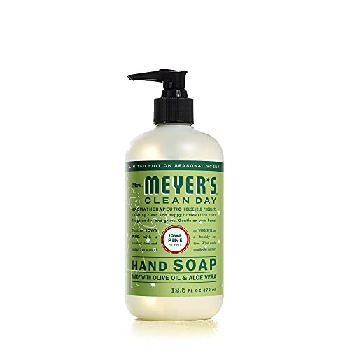 Mrs. MEYER'S Clean Day Liquid Hand Soap Iowa Pine, 12.5 Fl Oz (Pack of 1)