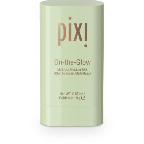 Pixi Beauty On-the-Glow | Colorless Solid Moisturizer Stick | Multi-Use Moisturizer | Travel-Friendly Hydration Anywhere You Go | 0.67 Oz