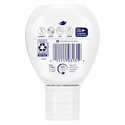 Dove Concentrate Refill For Instantly Soft Skin And Lasting Nourishment Daily Moisture Refill For Use Reusable Bottle 4 Fl Oz