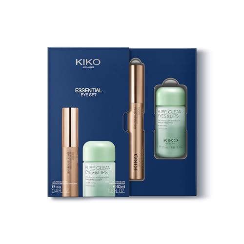 KIKO Milano Essential Eye Set | Make-Up Set: 1 Mascara And 1 Mini Make-Up Remover
