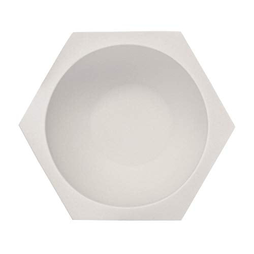 M?HLE HEXAGON White Porcelain Shaving Bowl