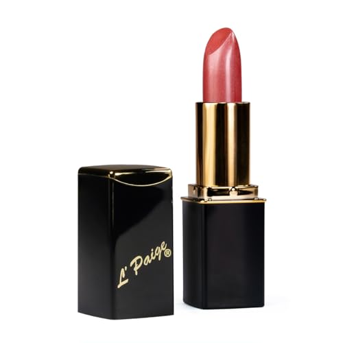 L¡¯Paige L19 ? MOCHA Designer Lipstick | Aloe Vera-Based, Long-Lasting, Moisturizing | Rosy Brown with Smooth Satin Finish