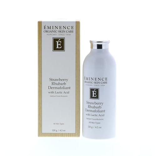 Strawberry Rhubarb Dermafoliant With Lactic Acid by Eminence for Unisex - 4.2 oz Exfoliator