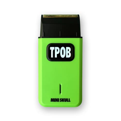 TPOB Slime 2 Barber Hair Clippers Trimmer Shaver Set for Men with Matte Green Case and X Fade Blade