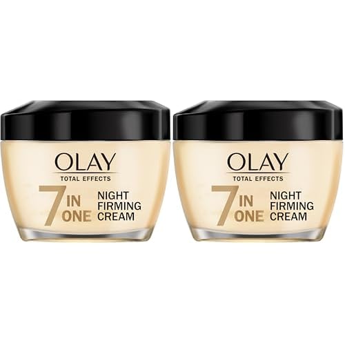 Olay Total Effects Night Firming Cream Face Moisturizer,1.7 oz,(Pack of 2)