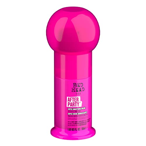 TIGI Bed Head After Party Super Smoothing Cream ? Anti Frizz Hair Styling Product, Humidity Protection for Frizzy, Dull, or Coarse Hair