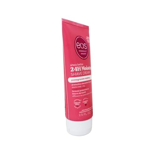 Evolution- of- Smooth Shave Cream Pomegranate Raspberry, 2.5 oz for Women (4 Pack)