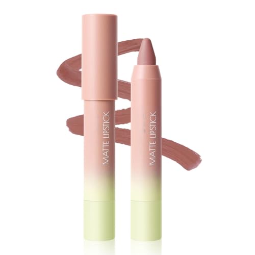 2in1 Lip Liner & Lipstick Combo Matte Longwear Waterproof Lipstick for Women #01