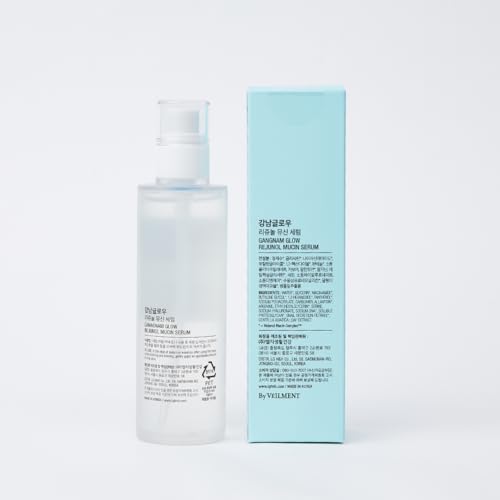 Rejunol Mucin PDRN Serum 3.3floz - 97% Snail Mucin I Panthenol I Niacinamide I Korean Skin Care I Face Exfoliator I Face Moisturizer | Salmon DNA