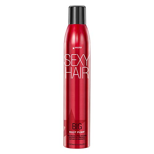 SexyHair Big Root Pump Volumizing Spray Mousse | Volume with Medium Hold | Up to 72 Hour Humidity Resistance