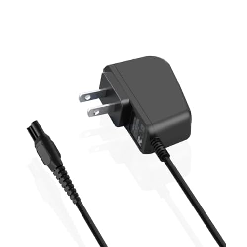 LIANSUM 2W Charger 8V 100MA Power Cord Compatible with Philips One Blade QP2630 Shaver, HQ850, Norelco Oneblade QP2530, QP2630 Electric Razor Trimmer Charging Cable Supply
