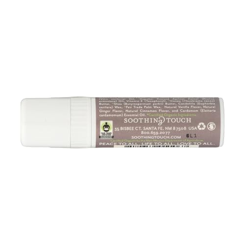 SOOTHING TOUCH LIP BALM, VEGAN, VANILLA CHAI, 0.25 OZ