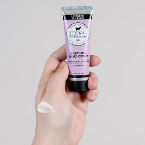 Dionis Goat Milk Hand Cream Lavender Blossom 1 oz (Pack of 4)