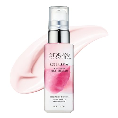 Physicians Formula Ros? All Day Face Moisturizer, Clean Beauty, Oil-Free, Dermatologist Tested, Clinically Tested