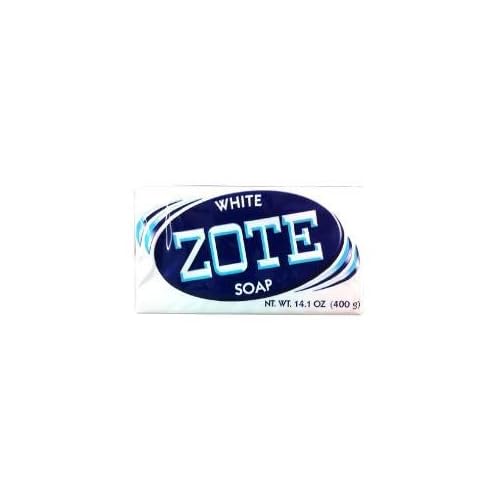 Zote Laundry Bar Soap Variety Pack - White and Pink - 2 Bars