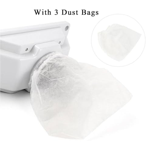 13-Watt Powerful Table Nail Dust Collector, High-Efficiency Vacuum Suction System for Acrylic Gel Nail Polishing, Manicure Tool Featuring Dust Bag for Salon & Home Use
