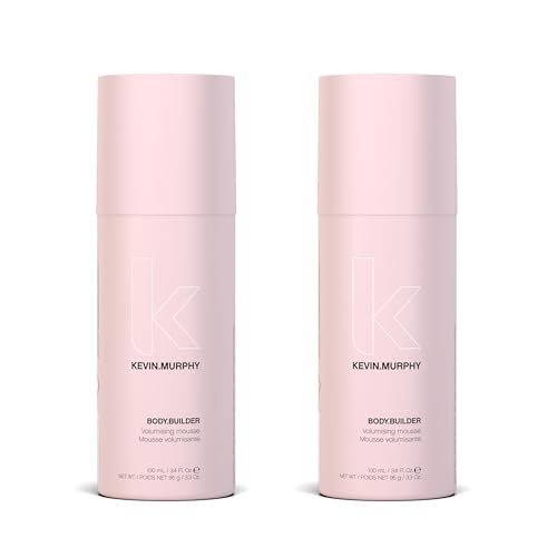 KEVIN.MURPHY BODY.BUILDER - Hair Volumising Mousse - For All Types - Weightless & Sulphate-Free Hair Mousse - Hair Care Treatment - With Tangerine Peel Oil - 100 mL / 3 fl oz (Pack of 2)