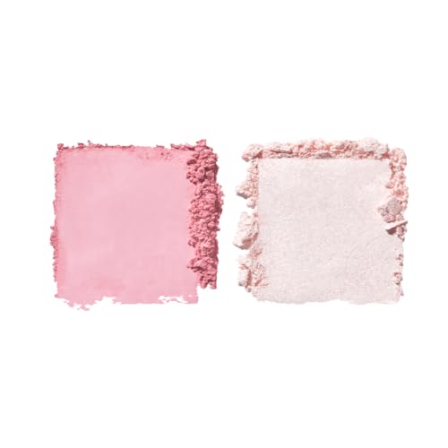 TAG Mood Blush Beam | Dual Blush & Highlighter Palette | Light-weight, Shimmery, Tone-Matching shades | K-beaury (#2 Fair Mauve)