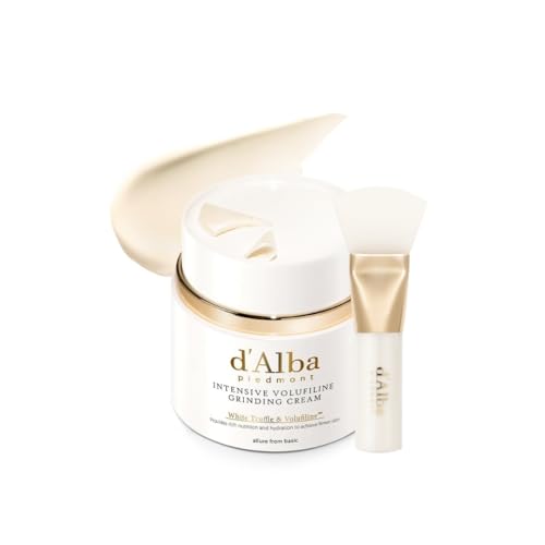 d'alba Piedmont Italian White Truffle Intensive Grinding Cream, Volufiline 50,000ppm, elasticity care and nourishment, Korean Skin Care