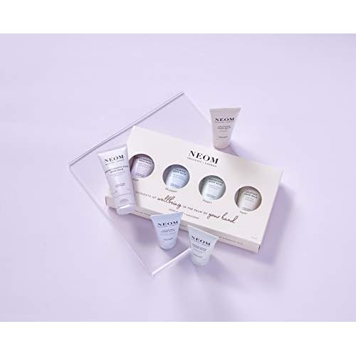 Neom- Moments of Wellbeing in the Palm Of Your Hand Gift Set | 4x30ml Luxury Hand Creams | Mother's Day | Gift | Essential Oil¡¦
