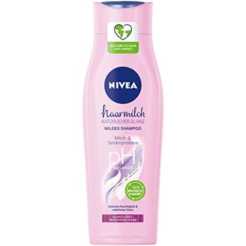 Nivea Hairmilk Natural Shine Shampoo 250 ml / 8.4 fl oz