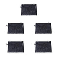 Mesh Cosmetic Bag 3 Size Makeup Bag Set Nylon Waterproof Organizing Bags Purse Organizer Pouches Travel Bags with Zipper (5,Small)