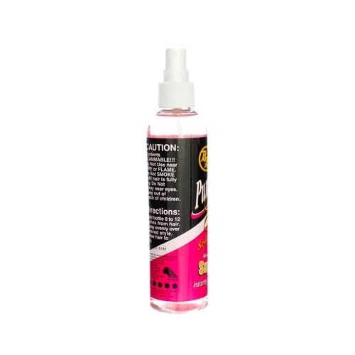 Bronner Brothers Pump It Up Spritz Gold Super Hold, 8 oz (Pack of 3)