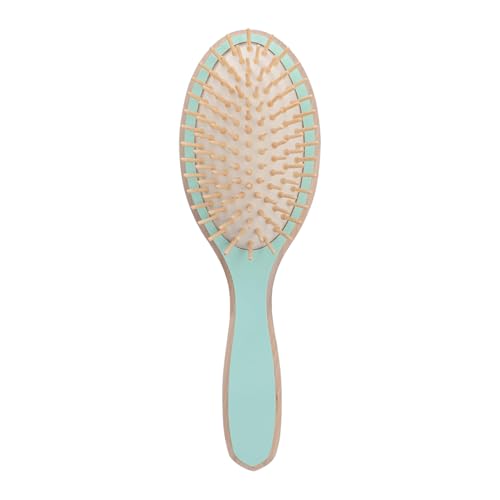 The Bay by Cricket¢â Blondie Wooden Paddle Hair Brush Painted Ladies Series with Wood Bristles for Enhanced Smooth and Shiny Hair Results