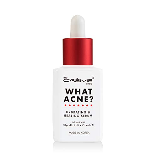 The Cr?me Shop Korean Skin Care | What Acne? - Hydrating & Healing Vitamin C Serum for Acne Treatment, Dull Skin, irritation, Restoring, Calming, Pore Tightening