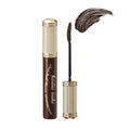 HEROINE MAKE by KISSME Brown Mascara Waterproof, MASCARA Volume and Length with Argan Oil, Camellia & Wild Rose Oil, Smudge-Proof and Long-Lasting Mascara for Women, Made in Japan, DARK BROWN, 1EA