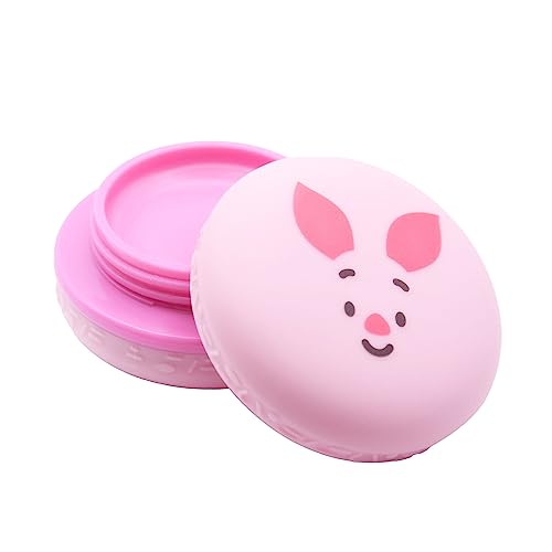 The Cr?me Shop Macaron Lip Balm - Korean Scented Pocket Portable Vitamin E Shea Butter Lip Moisturizing Balm (Rosy Watermelon)