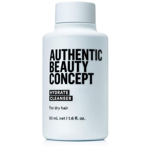 Authentic Beauty Concept Hydrate Cleanser | Shampoo | Normal To Dry or Curly Hair | Adds Moisture & Shine | Vegan & Cruelty-free | Sulfate-free