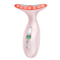 Neck Massager ? Portable Facial/Neck Massager with Constant Temperature Heat Therapy and Vibration Massage. USB Rechargeable, Three Adjustable speeds. Relieves Fatigue and aids in Skincare Absorption