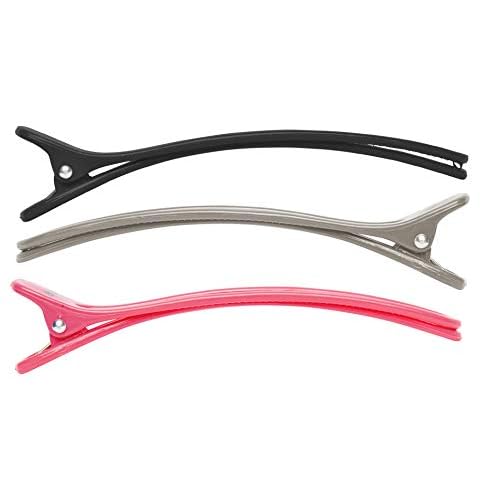 Diane Large Control Clips for Sectioning, Styling, and Securely Holding Hair in Place for All Hair Types