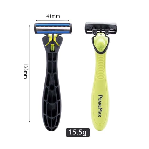 Mens Disposable Razor 3 Blade Shaving 19 Refill Blades Smooth Shave Stainless Steel For Sensitive Skin Men Grooming Shaving Tool