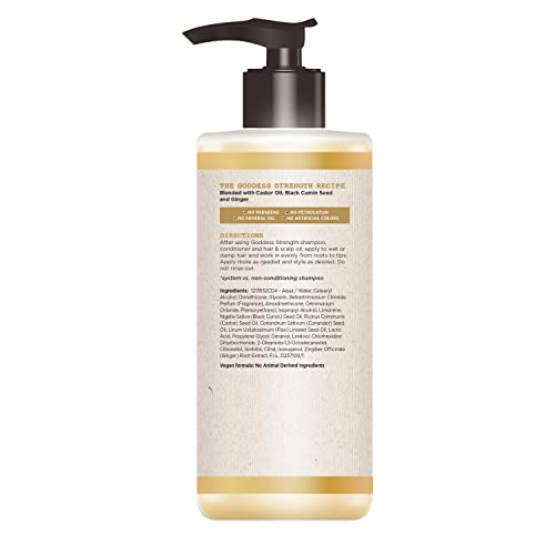 Carol's Daughter Goddess Strength Leave In Conditioner Cream,10 Fl Oz - Strengthening and Moisturizing for Wavy,Curly Hair,(Pack of 2)