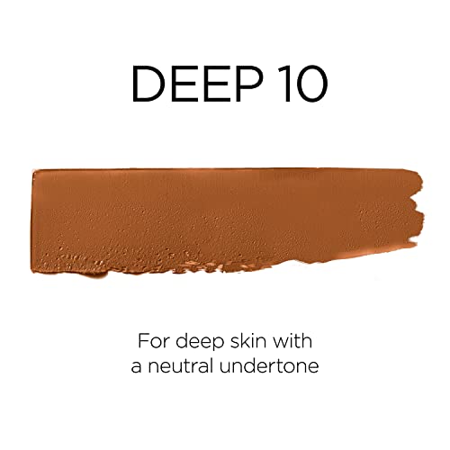 L'Oreal Paris Age Perfect 4-in-1 Tinted Face Balm Foundation with Firming Serum, Deep 10, 0.61 Ounce