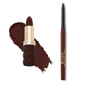 Milani Color Fetish Lipstick and Understatement Lipliner Bundle - Sensual & Rich Cocoa