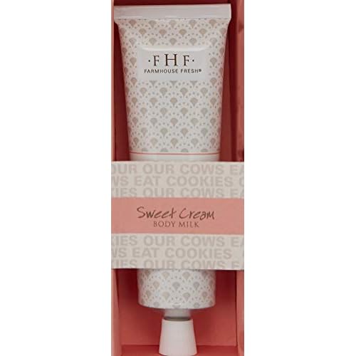 FarmHouse Fresh Sweet Cream Body Milk Travel Lotion, Sweet Cream, 2 fl. oz.