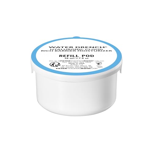 Peter Thomas Roth | Water Drench¢ç Hyaluronic Cloud Rich Barrier Moisturizer Refill Pod | Hyaluronic Acid Barrier Cream For Dry Skin, Fragrance-Free