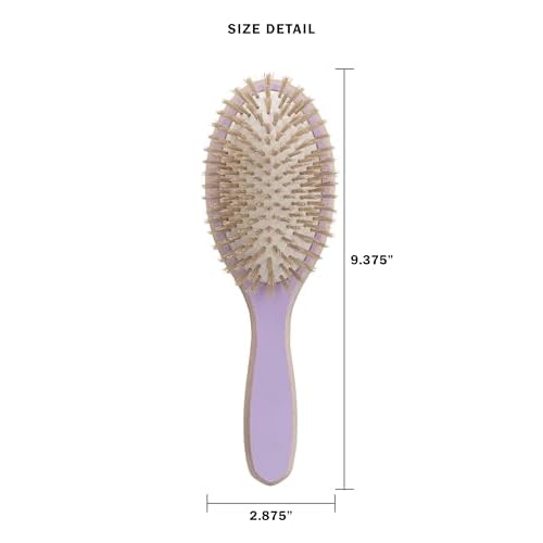 The Bay by Cricket¢â Blondie Boar Blend Paddle Hair Brush Painted Ladies Series with Boar and Blonde Nylon Bristles for Enhanced Smooth and Shiny Hair Results