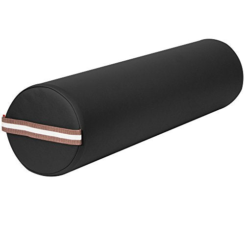 Master Massage 6"x26" Full Round Massage Bolster -black, 1count