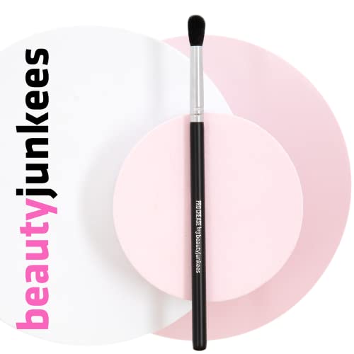 Eyeshadow Blending Brush Diffused Cut Crease Brush - Tapered Fluffy Eyeshadow Brushes Single Eye Brushes by Beauty Junkees, Brochas de Ojos Para Difuminar, Synthetic, Cruelty Free