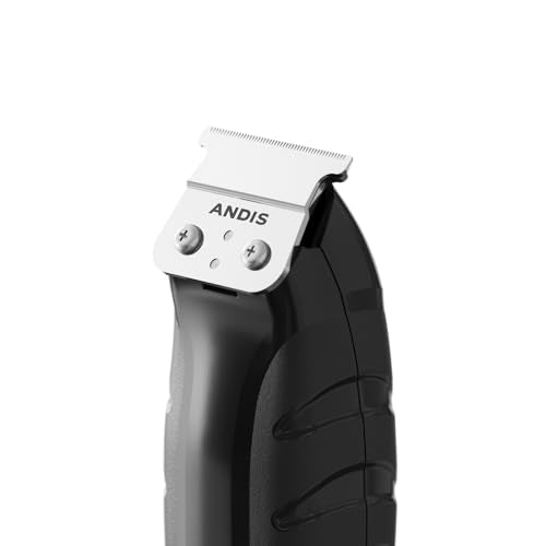 Andis 30285 Headliner 2, 11-Piece Hair Cutting Trimmer Kit, Carbon Steel T-Blade, Corded Electric, Black