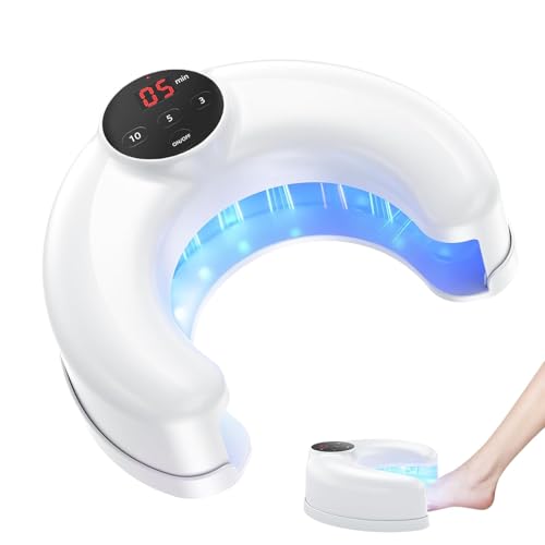Home Toenail Repair Treatment for Multiple Toenails & Fingernails, Three Modes 3/5/10 Minutes, Rechargeable