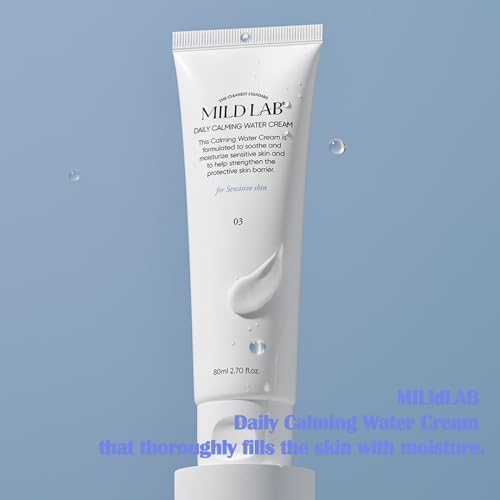 Hypoallergenic skin moisture care daily cream For MILdLAB Daily Calming Water Cream, 2.7fl.oz.