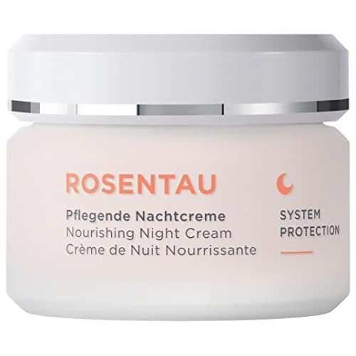 ANNEMARIE B?RLIND ? ROSE DEW Nourishing Night Cream ? protecting and firming facial care, with Alpenrose extract and Avocado Oil, vegetarian, 1.69 Fl. Oz.