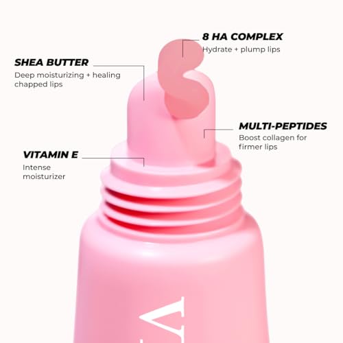 Vitamasques Lip Butter Balm Vanilla Creme Pack of 2, Korean Lip Balm - Peptide Lip Treatment - Lip Balm Hydrating - Light Tinted Lip balm - Made in Korea - 0.33 fl.oz