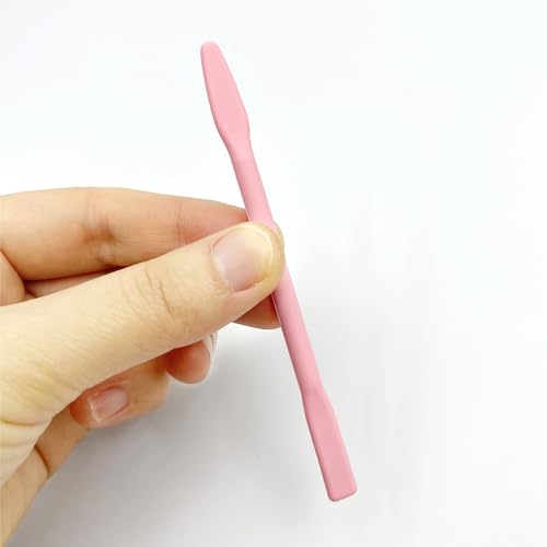4Pcs Eyebrow Wax Sticks Silicone Wax Stick Non-Stick Small Wax Sticks Eyebrow Waxing Sticks Wax Spatula Reusable Wax Sticks for Home Salon Body Use