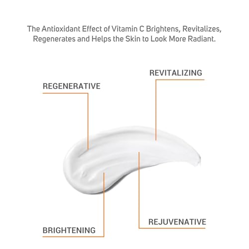 5% Vitamin C & Glow Cream - Skin Brightening & Dark Spot Face Cream for Women and Men (1.69fl oz)